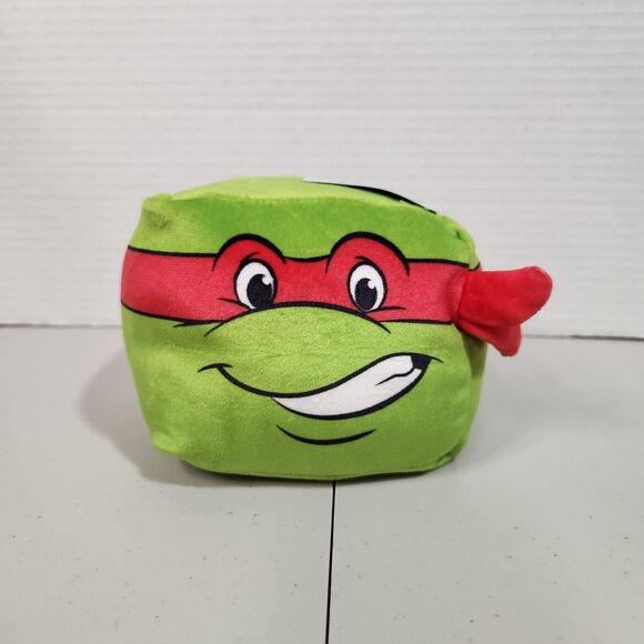 Teenage Mutant Ninja Turtles Cubd Raphael Plush Green Nickelodeon TMNT Toy - Picture 1 of 8